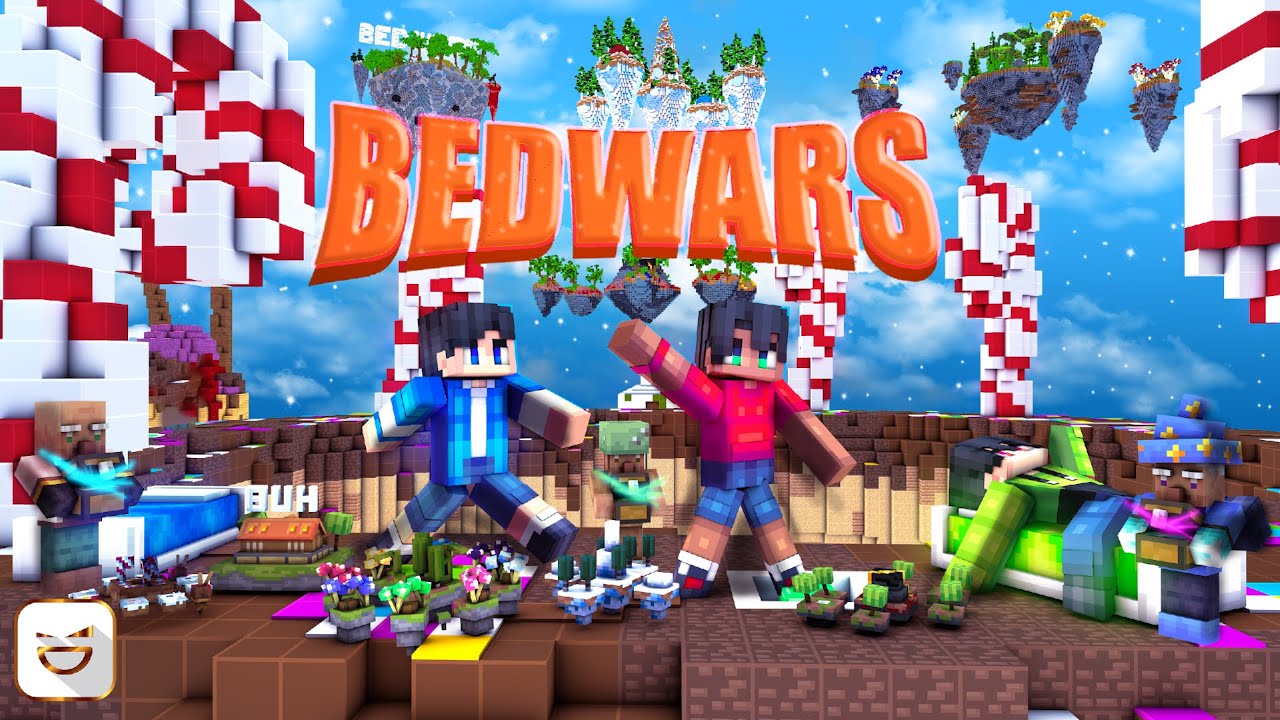 Cover art for the ultimate bedwars map.