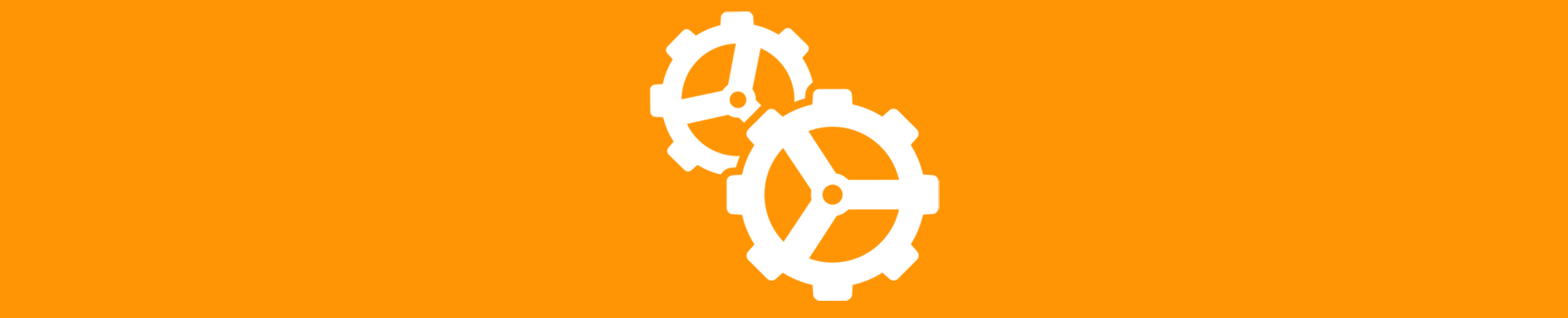 Business Logic Icon: Gear and Wrench